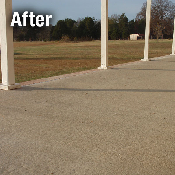 Fort Wayne​ Concrete Patio Leveling - After