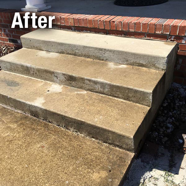 Fort Wayne​ Concrete Steps Leveling - After
